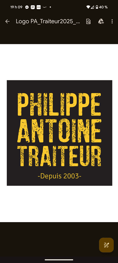 Philippe Antoine Traiteur  logo