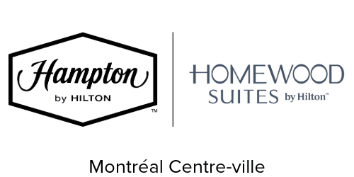 Hampton & Homewood Suites by Hilton Montreal Downtown logo